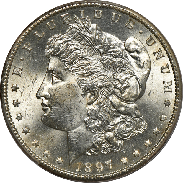 Four 1897-S PCGS MS-63