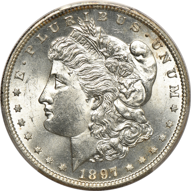 Four 1897-S PCGS MS-63