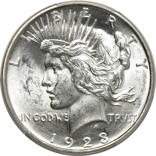 Four 1923-D PCGS MS-63