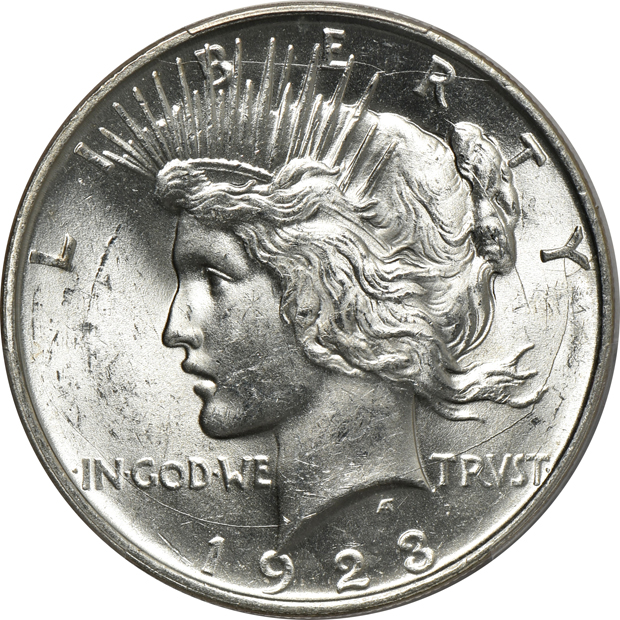 Four 1923-D PCGS MS-63