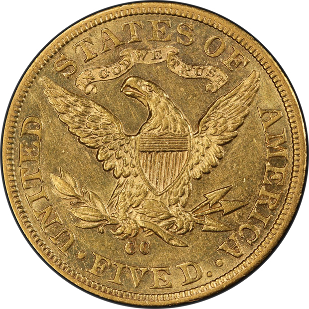 1893-CC PCGS AU-55