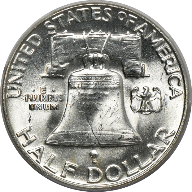 Two 1962 MS-64FBL, and a 1962 MS-64+FBL CAC, all PCGS