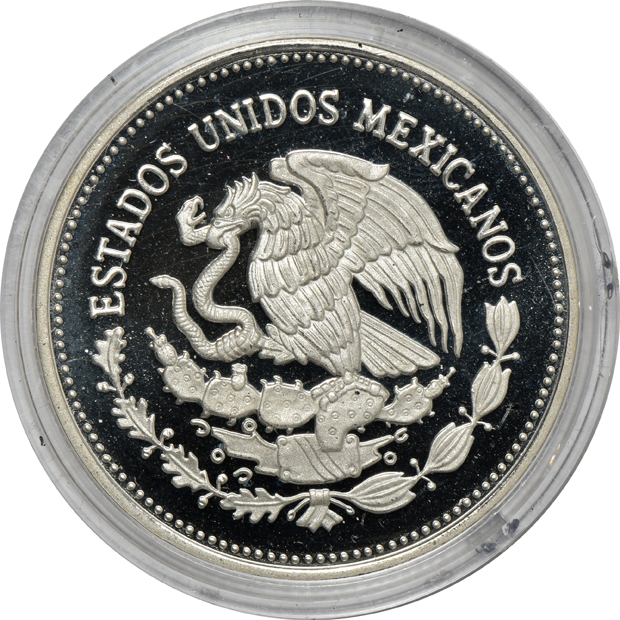 Mexico - 1985 two piece Proof Set with certificate and case