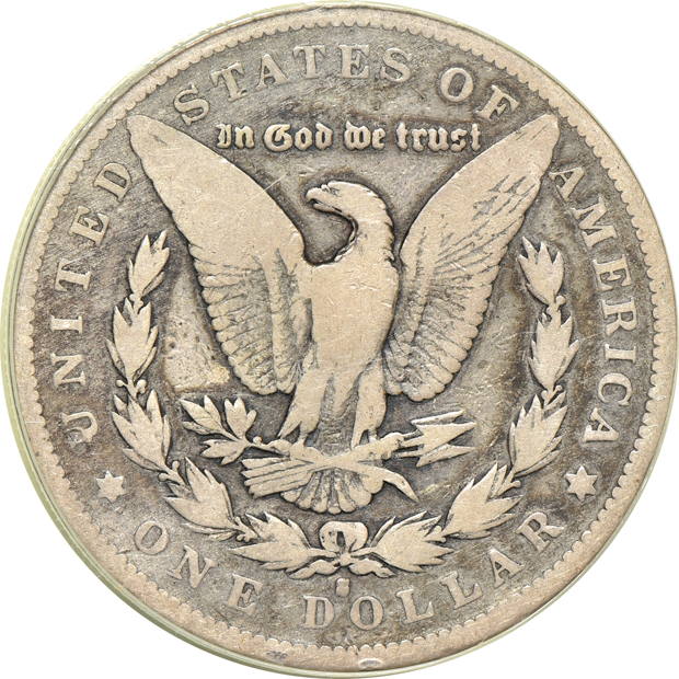 1893-S PCGS Good-4 (green label) {note: rim filed beneath date}
