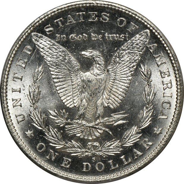 1890-S PCGS MS-65 CAC