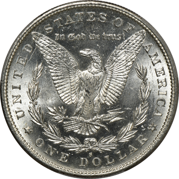 1890-S PCGS MS-65+ CAC