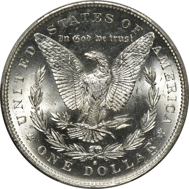 1890-S PCGS MS-65