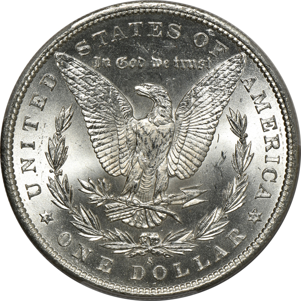 1890-S PCGS MS-65 CAC