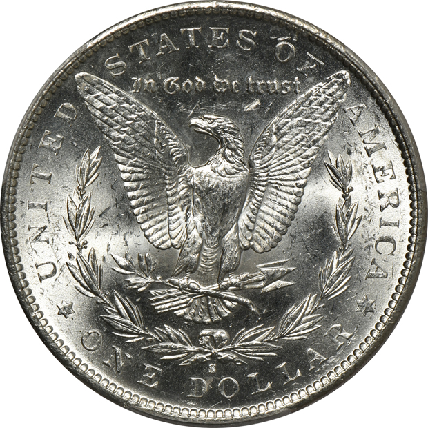 1890-S PCGS MS-65