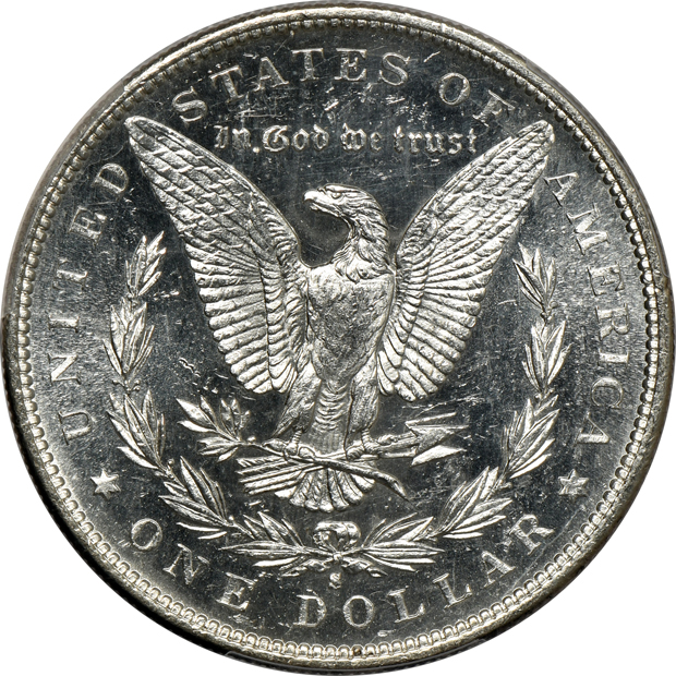 1891-S MS-63PL, and an 1891-S MS-64PL, both PCGS