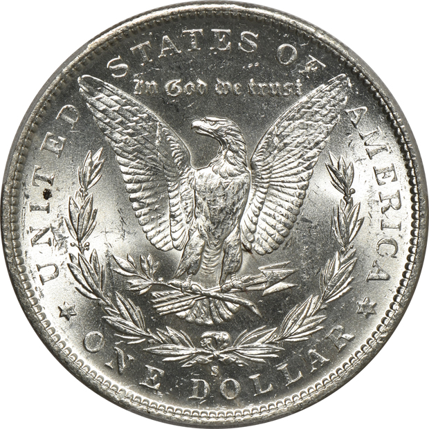 Three 1890-S PCGS MS-64