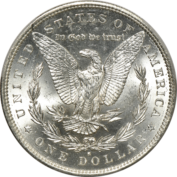 Three 1890-S PCGS MS-64