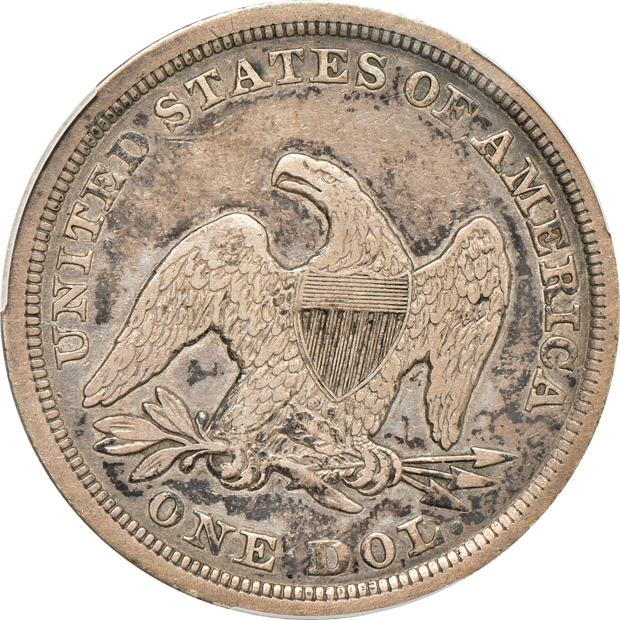 1848 VF details/cleaned, and an 1872  XF details/rim repaired, both PCGS