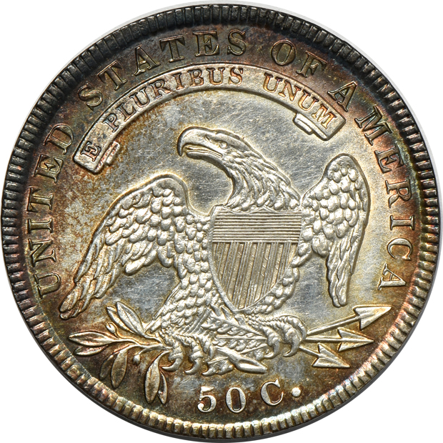 1811 Large 8 O-103 VF details, 1817 O-112a AU details, and an 1835 AU details