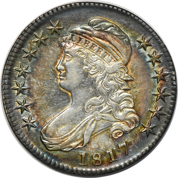 1811 Large 8 O-103 VF details, 1817 O-112a AU details, and an 1835 AU details