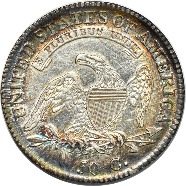 1811 Large 8 O-103 VF details, 1817 O-112a AU details, and an 1835 AU details
