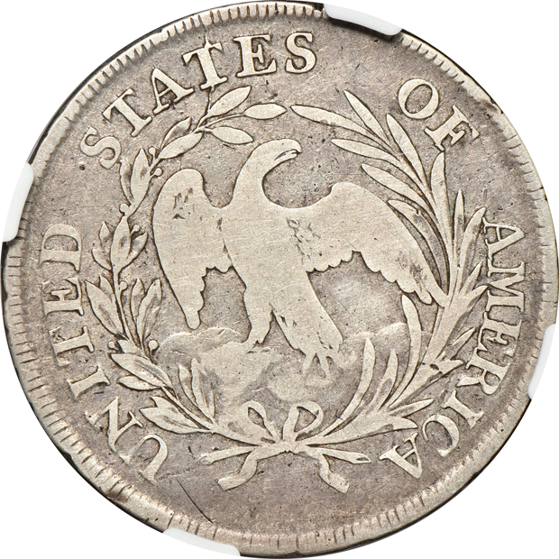 1797 9 X 7 Stars, Large Letters NGC VG-8