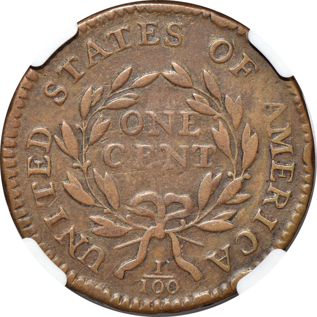 1795 Lettered Edge NGC VG-8 BN