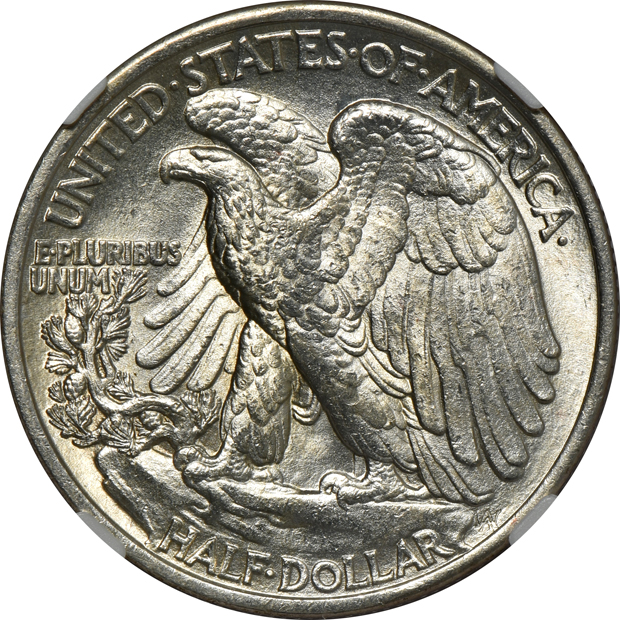 1917 MS-64, and a 1932-D MS-62, both NGC