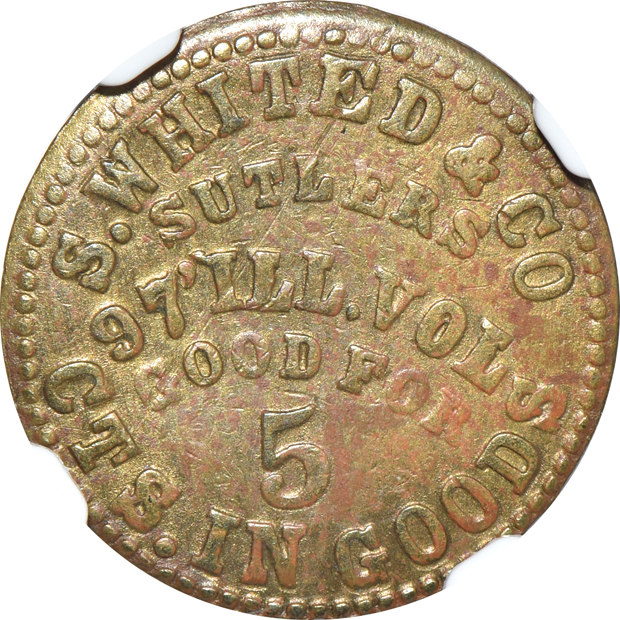Five Sutler tokens certified by NGC
