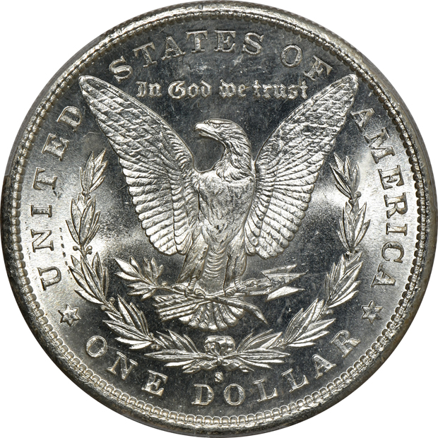 Three 1881-S PCGS MS-66 CAC