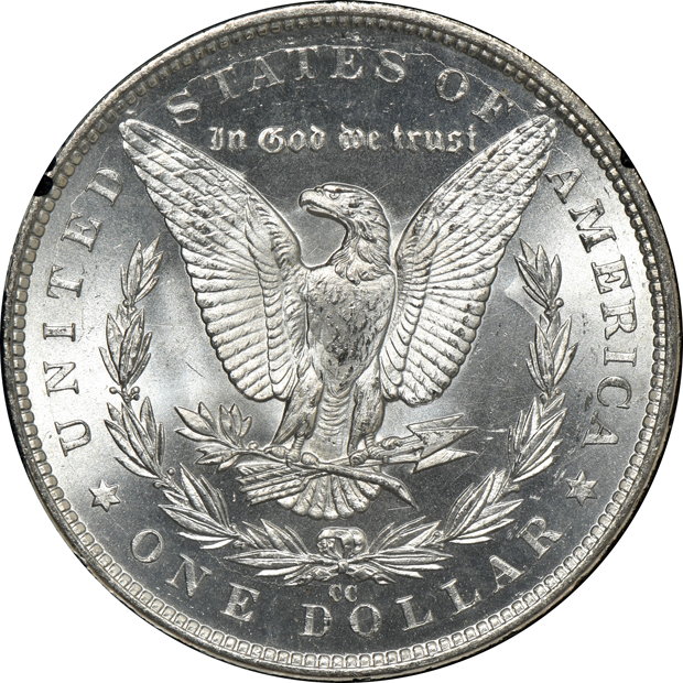 1883-CC GSA MS-64, and an 1883-CC GSA MS-65, both NGC