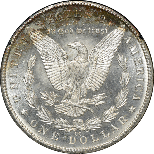 1882-CC GSA MS-63, and an 1882-CC GSA MS-63 PL