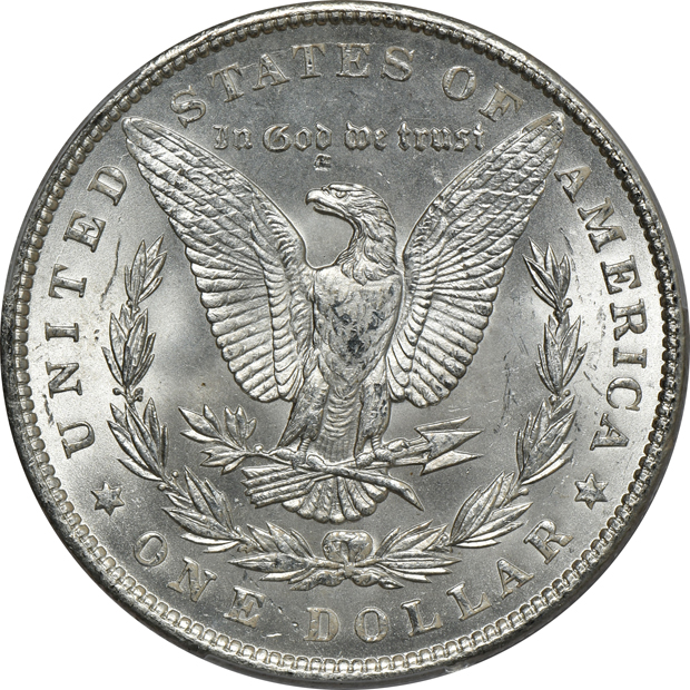 Four 1897 PCGS MS-64, MS-64+, MS-65, and MS-65+