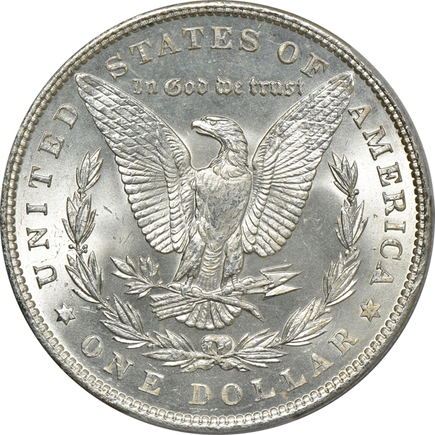 Four 1897 PCGS MS-64, MS-64+, MS-65, and MS-65+