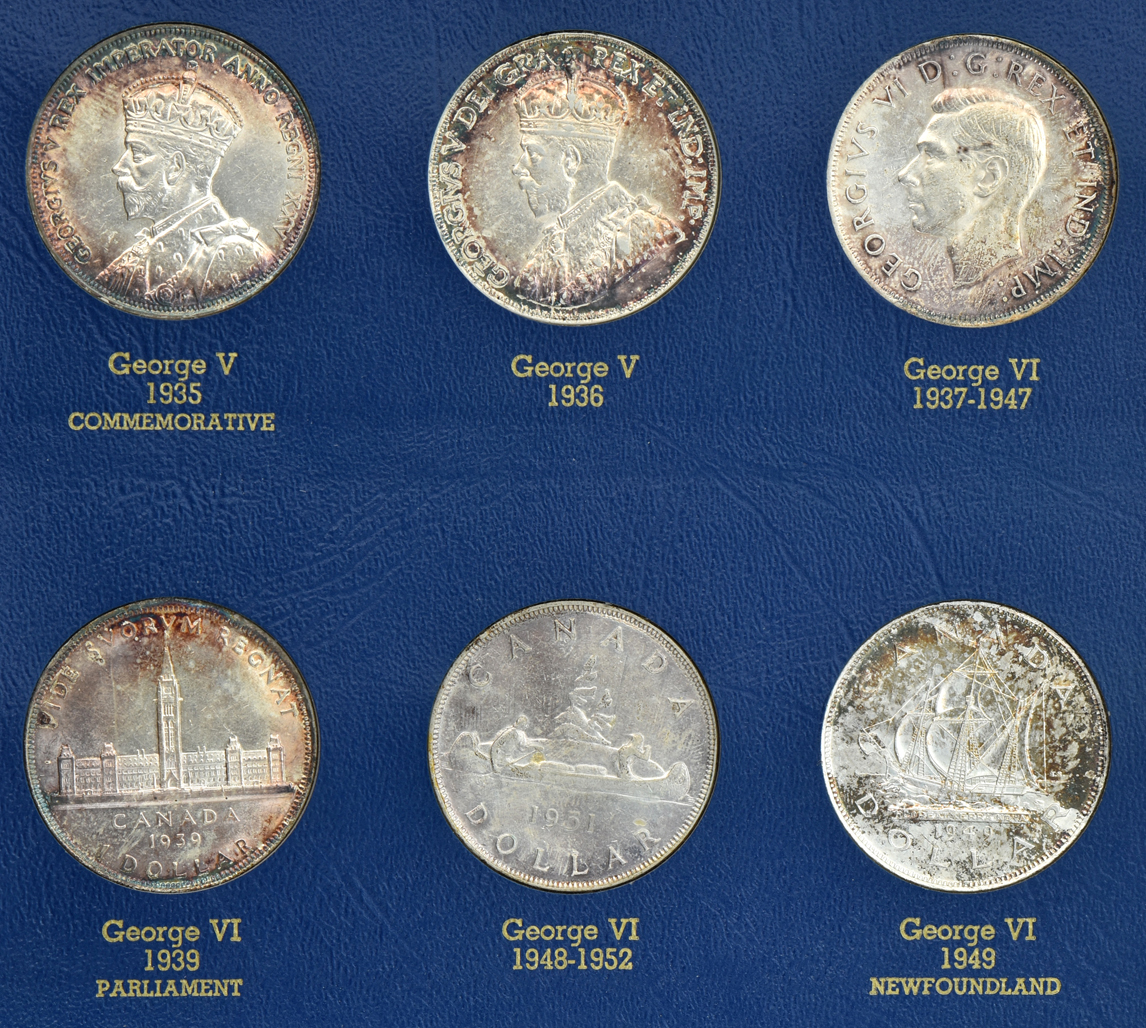 Canada - Canadian Type Set Collection in a complete Whitman Classic 9513 album