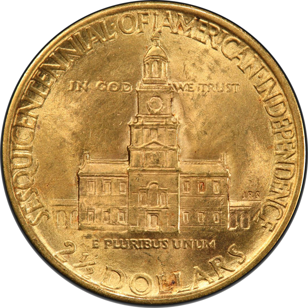 1926 $2.50 Sesquicentennial PCGS MS-64