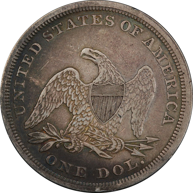 1863 PCGS VF-35