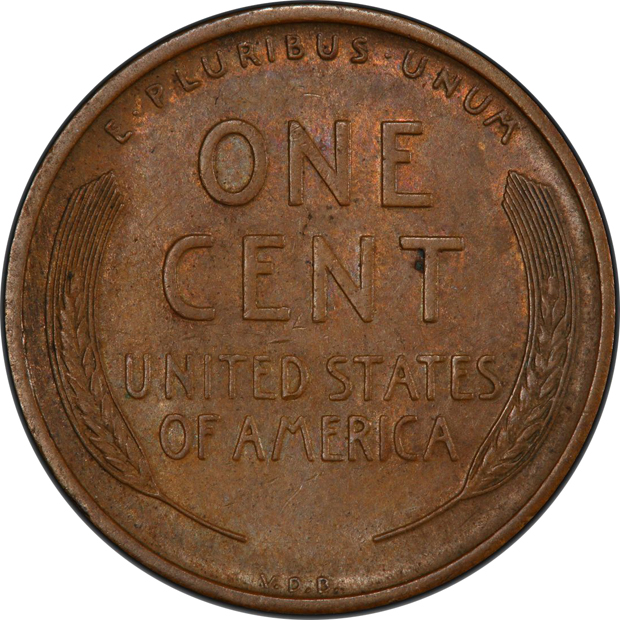 1909-S VDB Lincoln PCGS AU-58 CAC