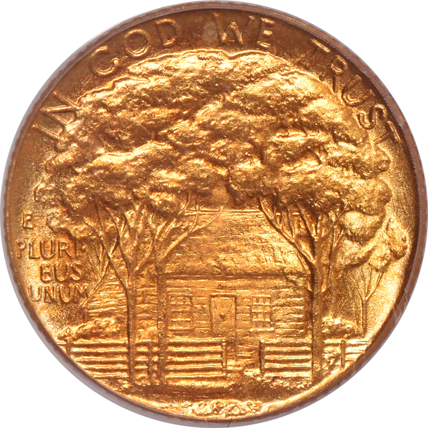 1922 $1 Grant Memorial PCGS MS-64 CAC