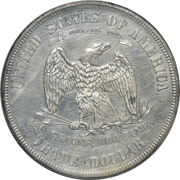 1873 Trade PCGS PR-61 (green label)