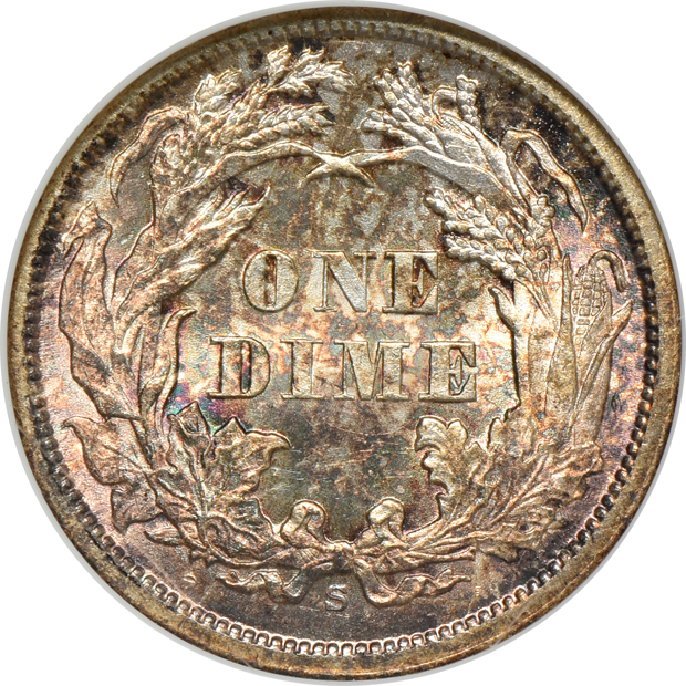 1873-S Arrows NGC MS-63