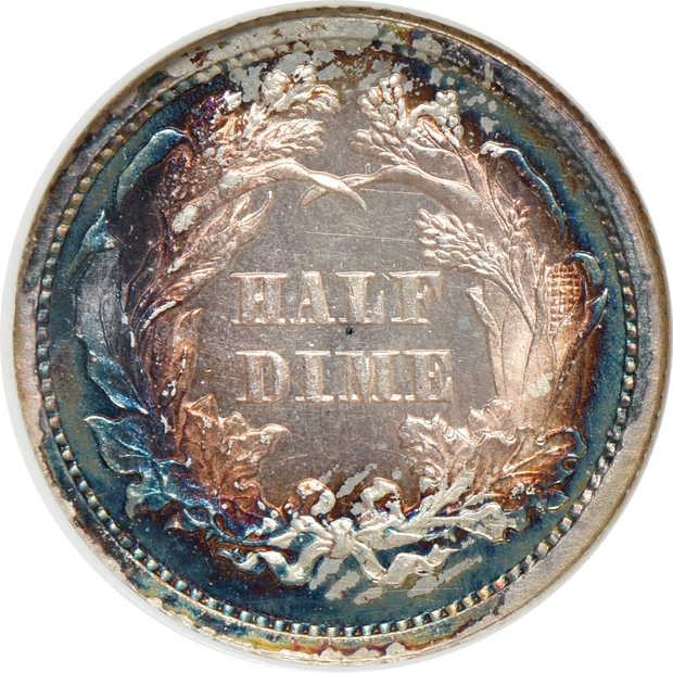 1873 NGC PR-64 (no line) CAC