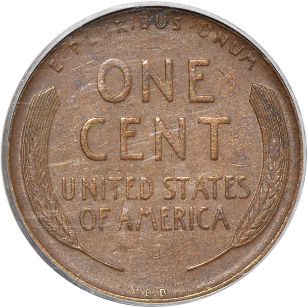 1909-S VDB Lincoln PCGS VF-35 CAC