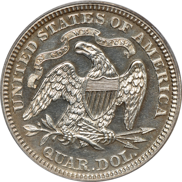 1873 Arrows PCGS PR-61 (green label) CAC