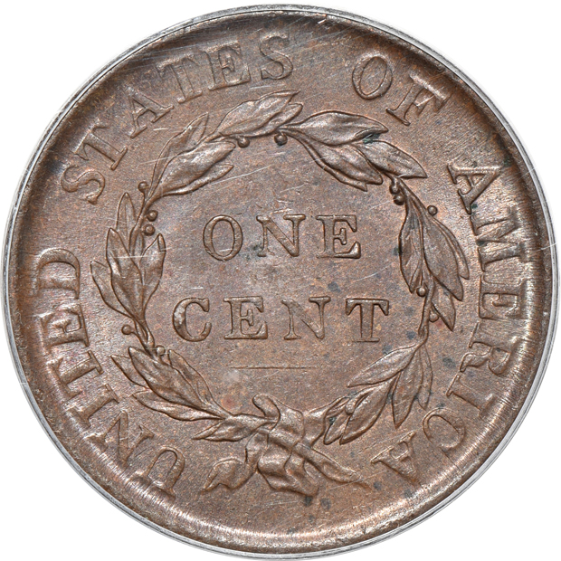 1818 PCGS MS-64BN (green label) CAC