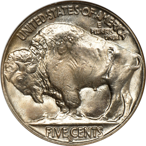 1873 Indian Head cent PCGS PR-63RB (green label), and a 1931-S Buffalo nickel NGC MS-64 (no line) CAC