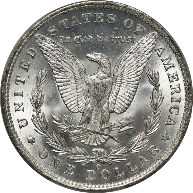 Three 1885-O PCGS MS-65 CAC