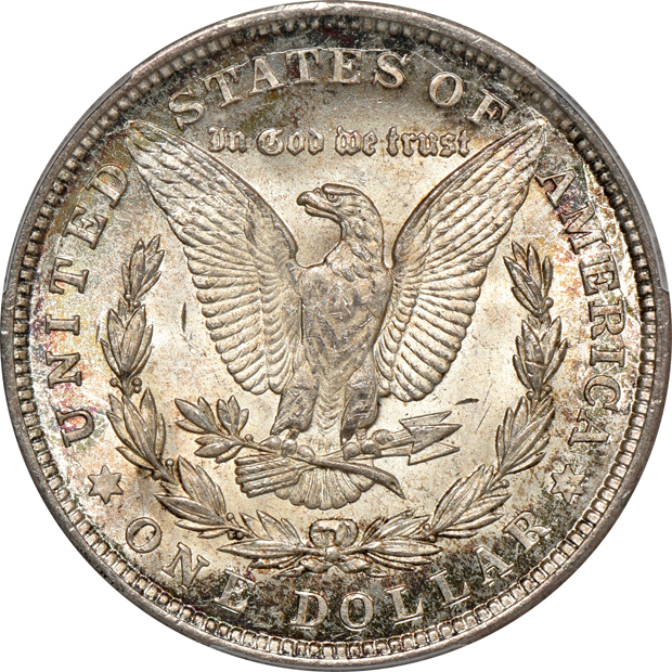 Two 1921 Morgan PCGS MS-64 CAC