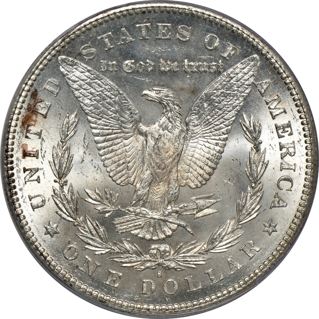 1879-S Reverse of 1878 ANACS MS-62