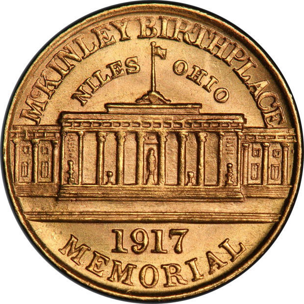 1917 $1 McKinley PCGS MS-64