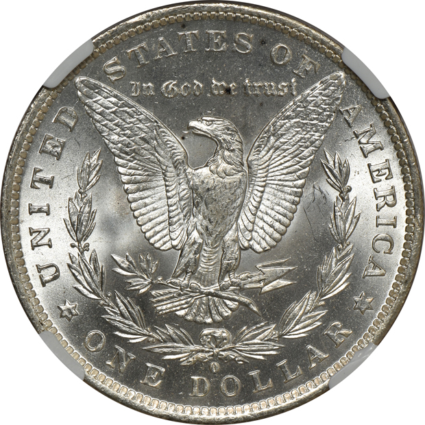 1884-O NGC MS-67 CAC