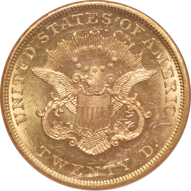 1861 NGC MS-61