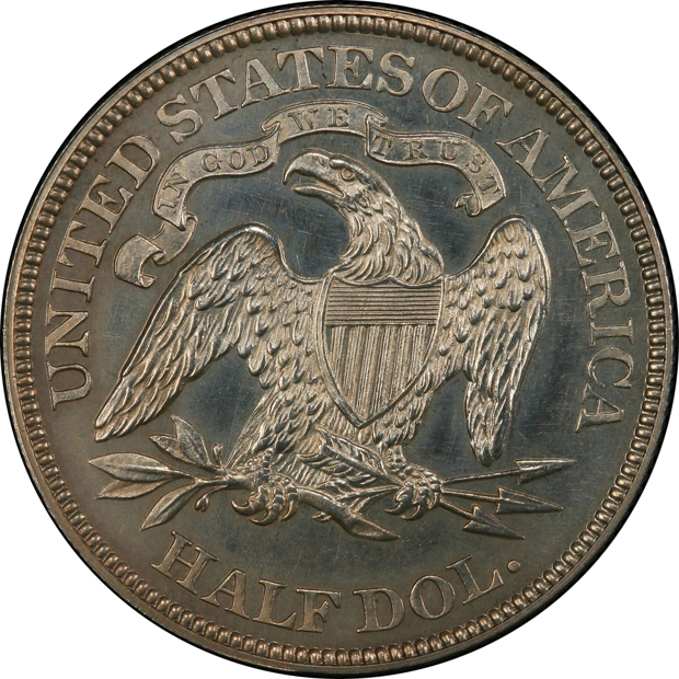 1867 PCGS PR-62
