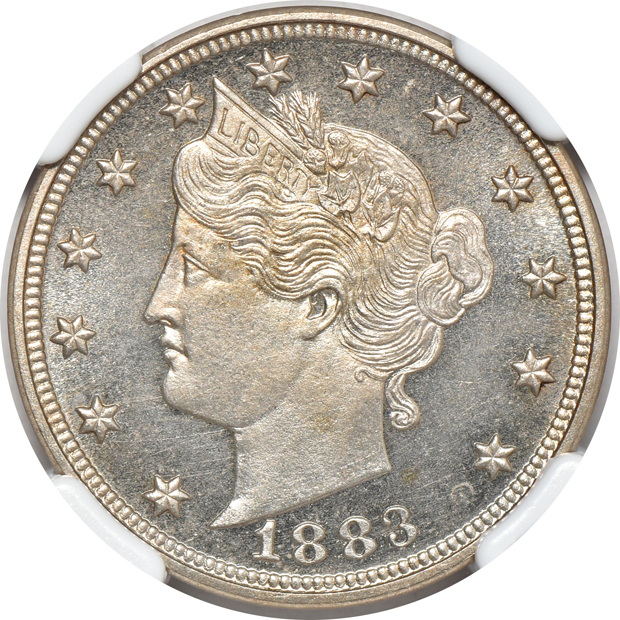 1883 No Cents, and an 1884, both NGC PR-65 Cameo
