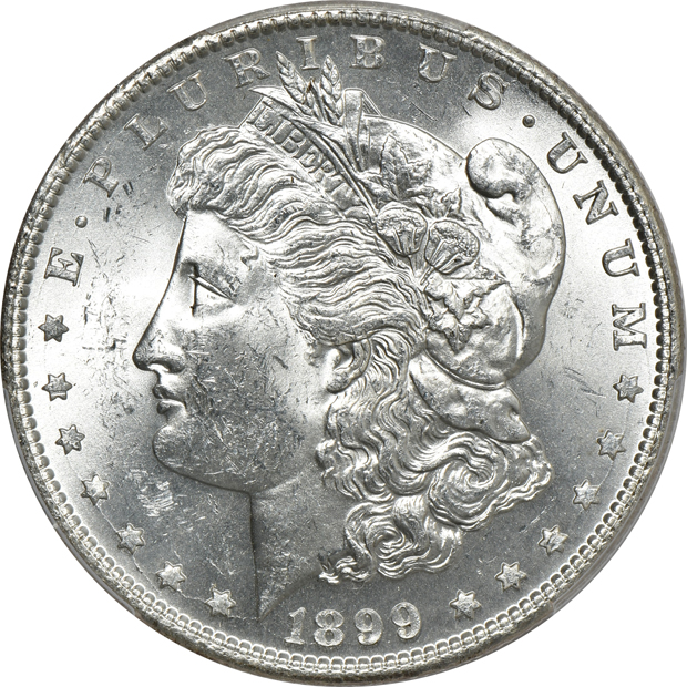 Three 1899-S PCGS MS-62